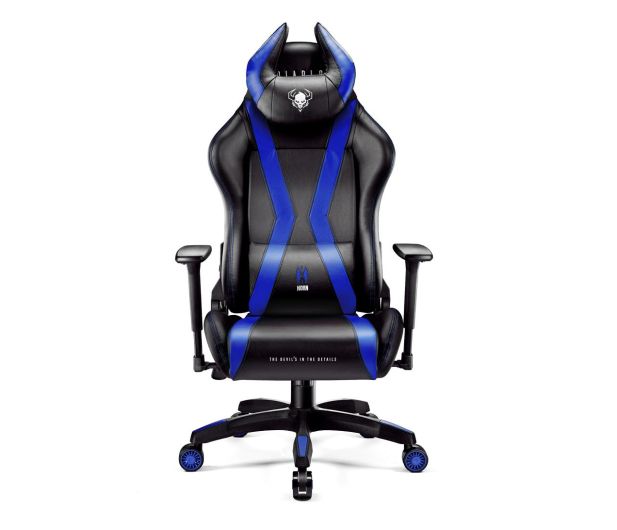DIABLO Chairs X-Horn 2.0 Normal Size czarno-niebieski - 1208655 - zdjęcie 2